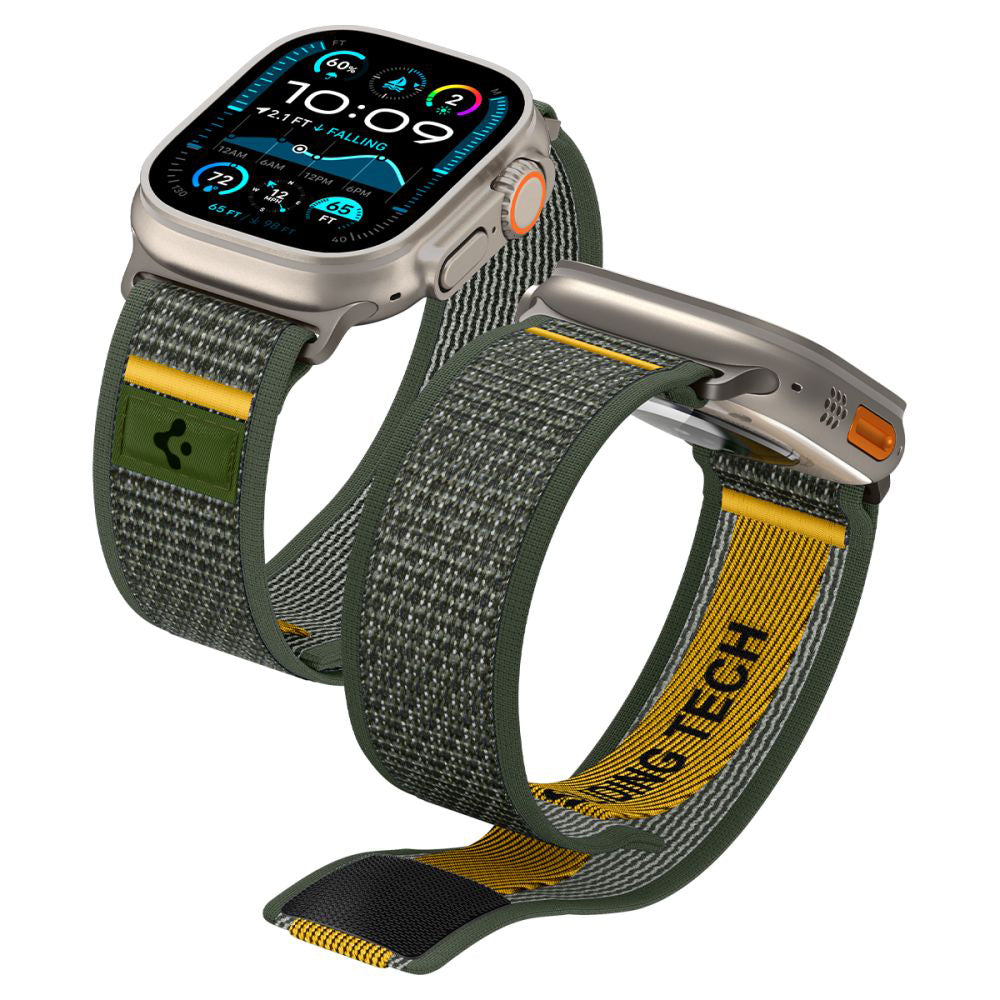 Λουράκι Spigen Athlex Air για Apple Watch 49mm / 46mm / 45mm / 44mm Series, Πράσινο AMP09035