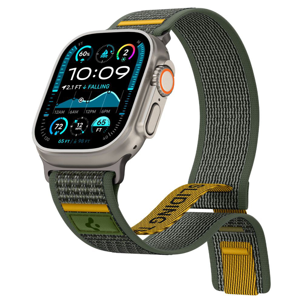 Λουράκι Spigen Athlex Air για Apple Watch 49mm / 46mm / 45mm / 44mm Series, Πράσινο AMP09035