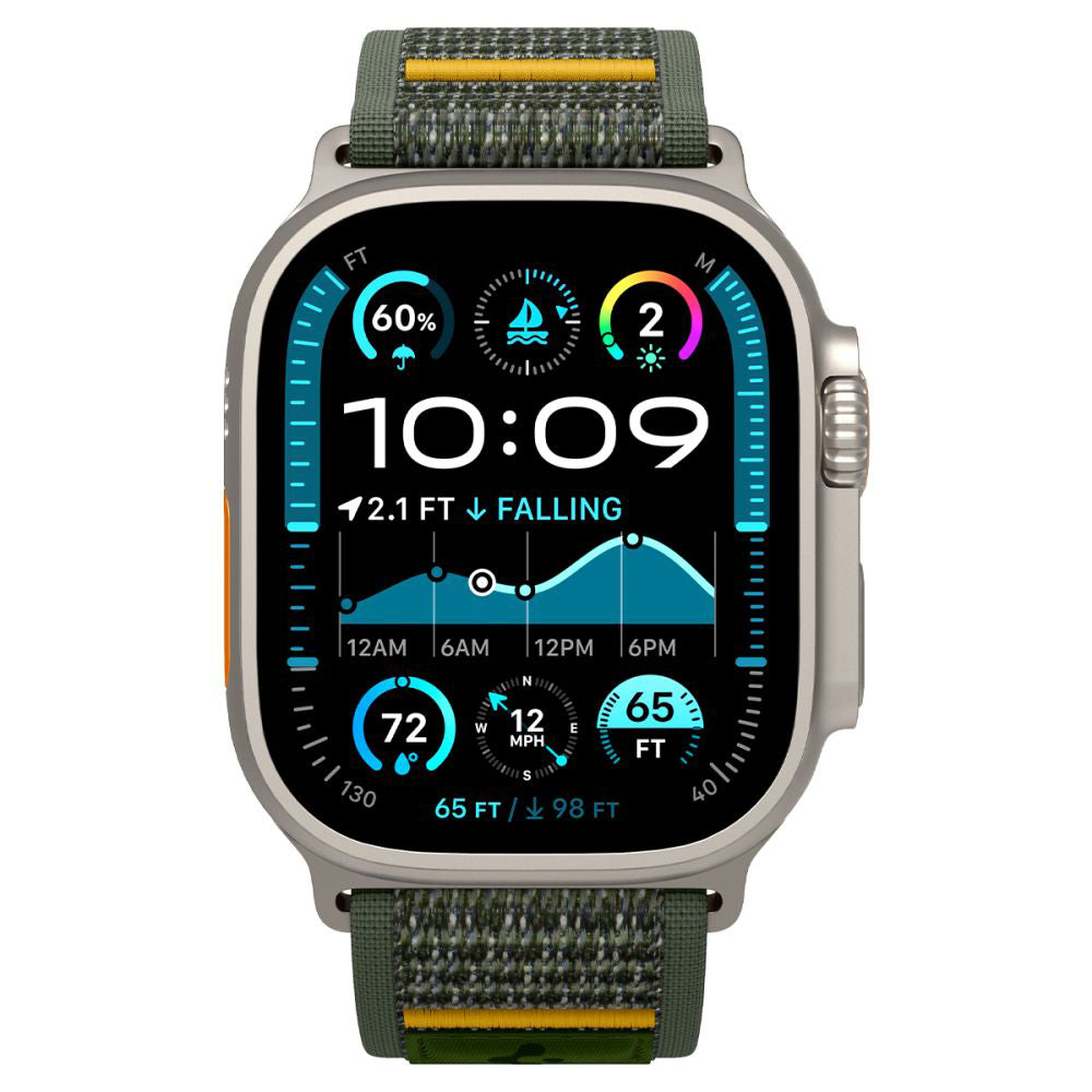 Λουράκι Spigen Athlex Air για Apple Watch 49mm / 46mm / 45mm / 44mm Series, Πράσινο AMP09035