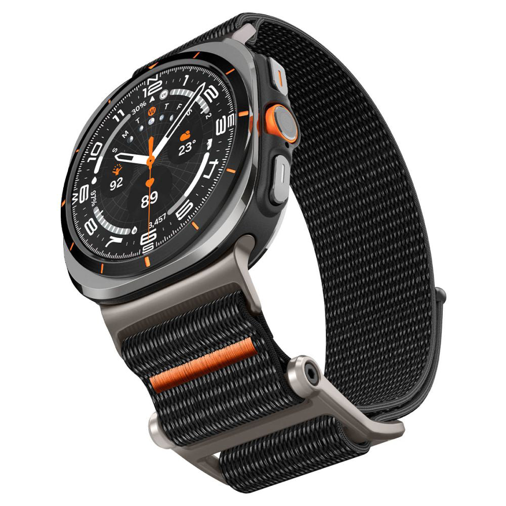 Λουράκι Spigen DuraPro Flex για Samsung Galaxy Watch Ultra, Μαύρο AMP08773