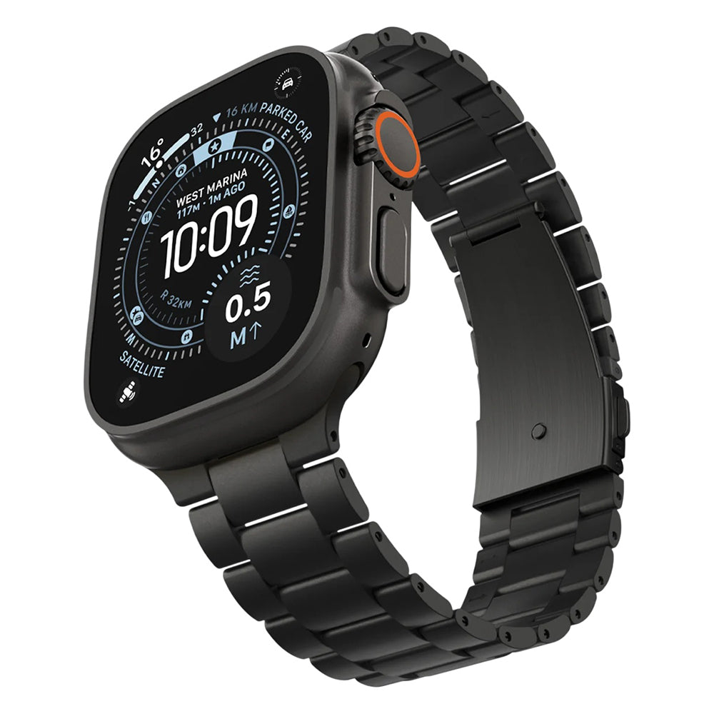 Spigen Modern Fit Band for Apple Watch 49mm / 46mm / 45mm / 44mm / 42mm Series, Black AMP11577