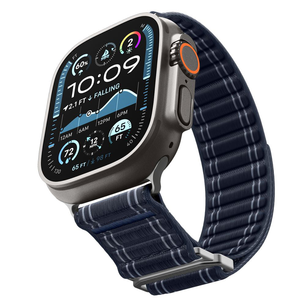 Λουράκι Spigen WBF0 για Apple Watch 49mm / 46mm / 45mm / 44mm Series, Μπλε Σκούρο AMP10143
