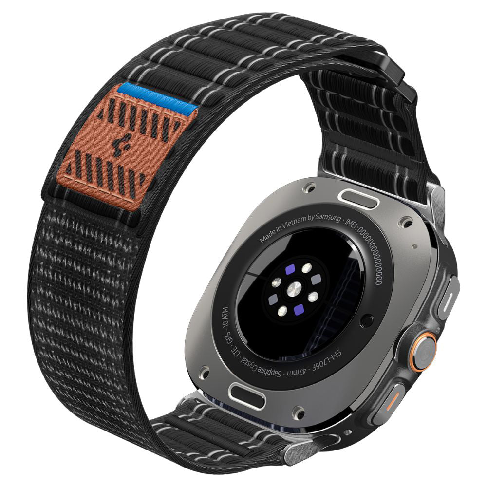Spigen WBF0 Strap for Samsung Galaxy Watch Ultra, Black AMP10146
