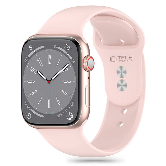 Λουράκι σιλικόνης Tech-Protect για Apple Watch 41mm / 40mm / 38mm Series, ροζ