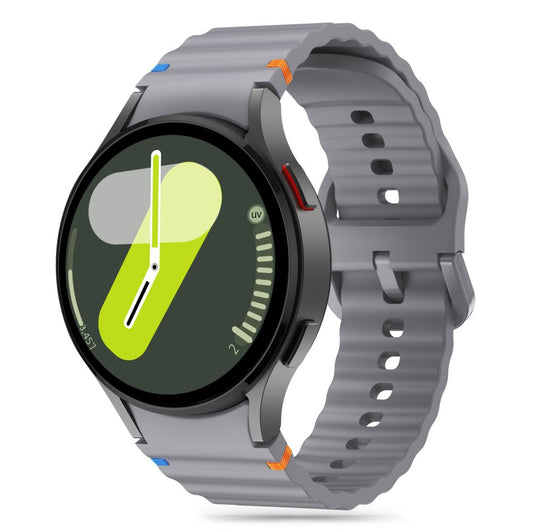 Tech-Protect Αθλητικό λουράκι σιλικόνης για Samsung Galaxy Watch7 / Watch FE / Watch6 / Watch5 / Watch4 Series, Γκρι