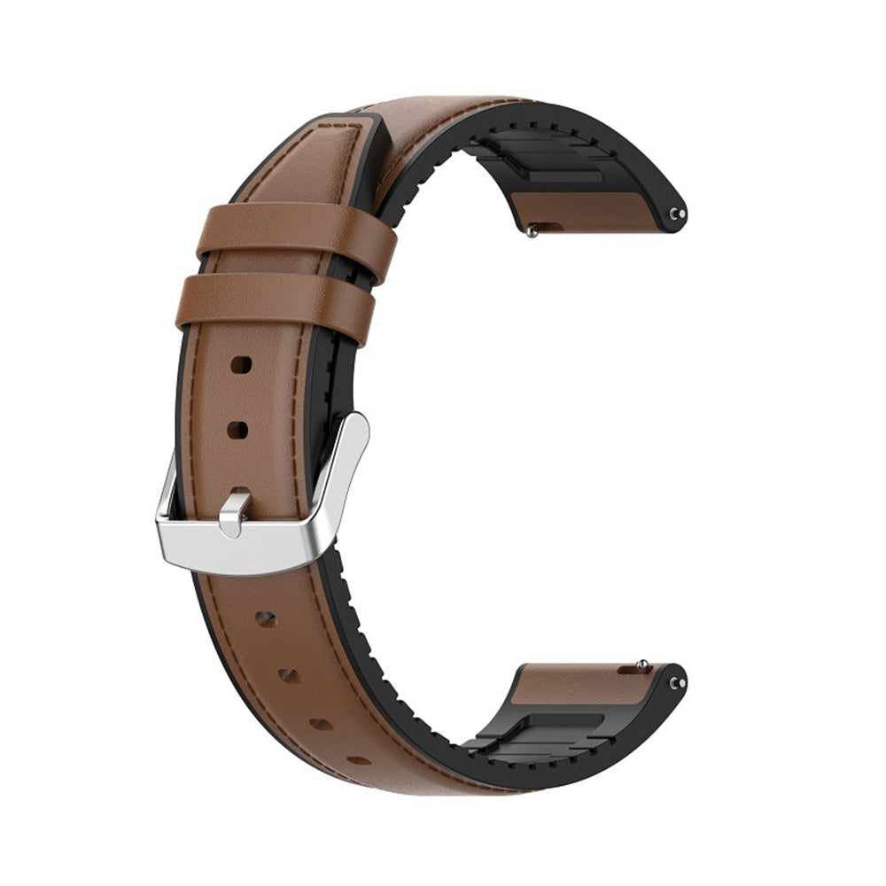 Λουράκι Techsuit W007 για Samsung Galaxy Watch / Huawei Watch Series, 20mm, Καφέ