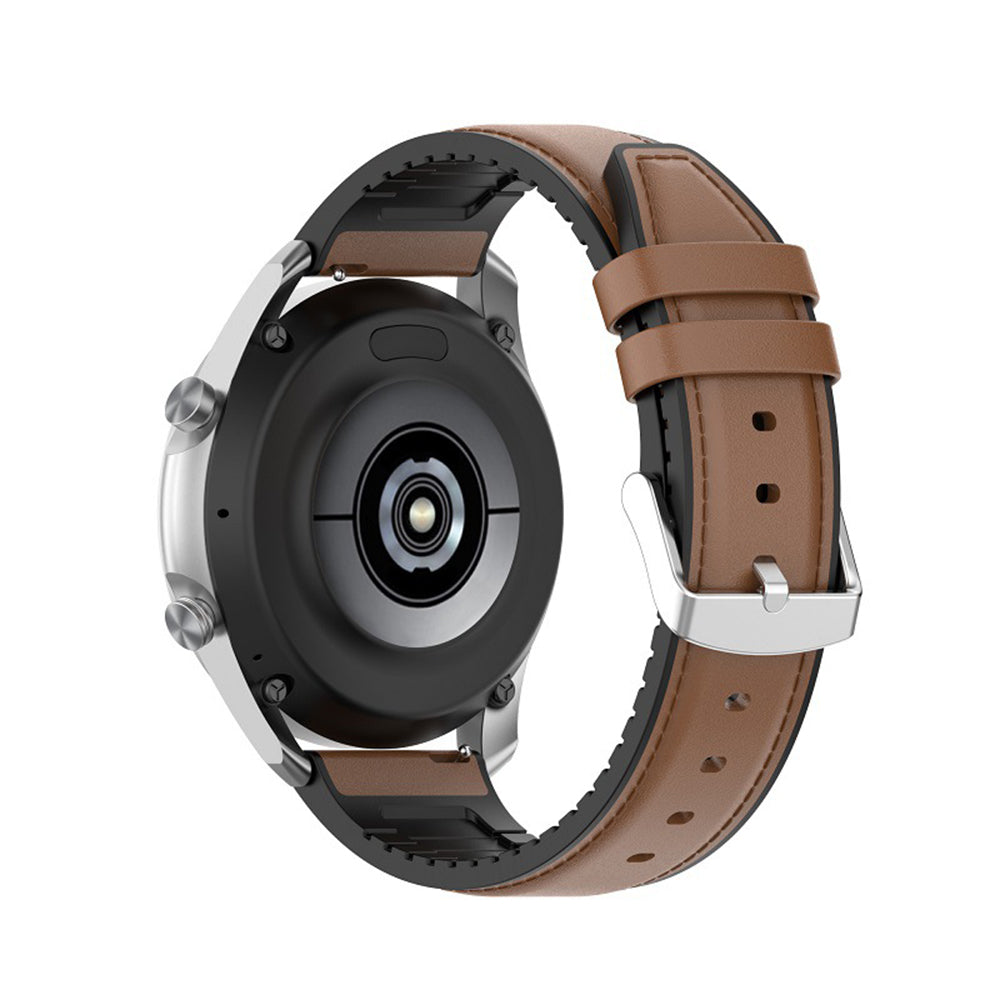 Λουράκι Techsuit W007 για Samsung Galaxy Watch / Huawei Watch Series, 20mm, Καφέ