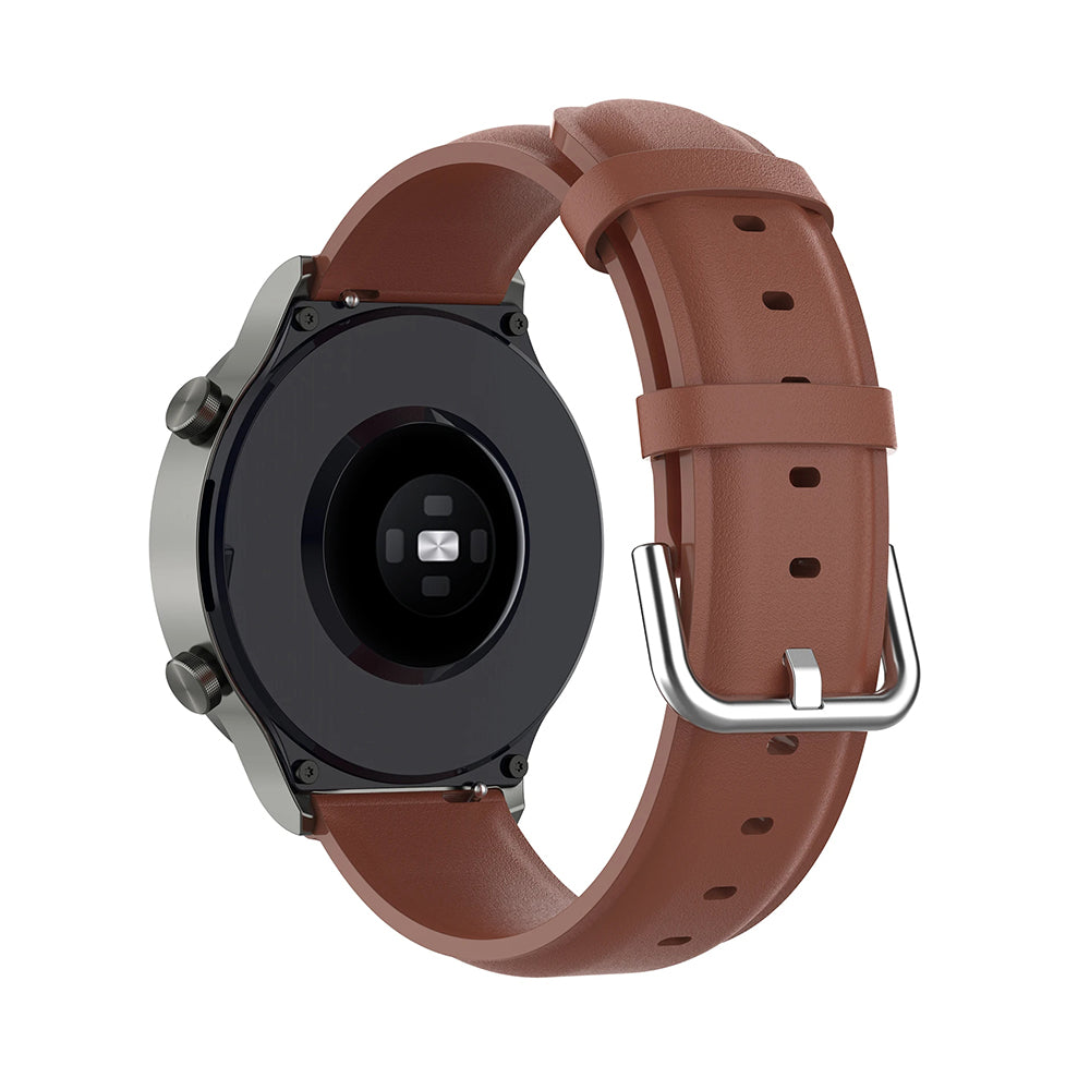 Λουράκι Techsuit W007PU για Huawei Watch / Xiaomi Watch Series, Καφέ