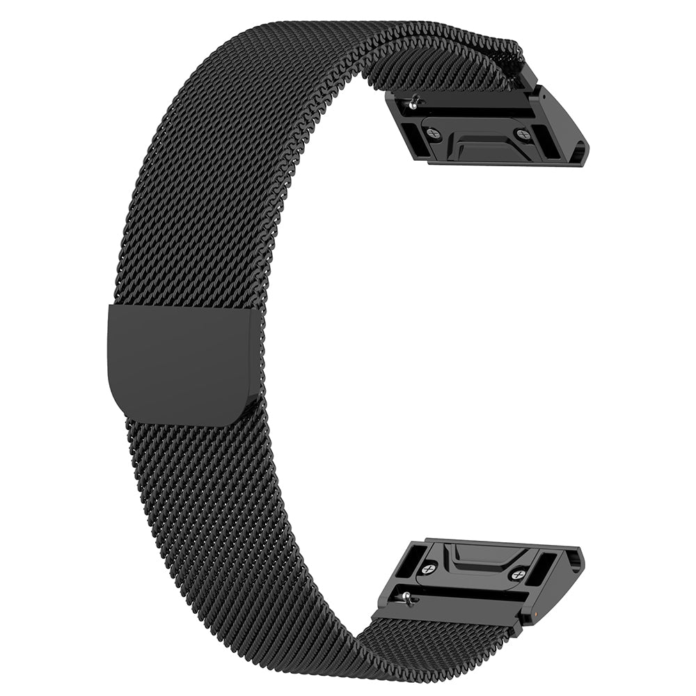 Λουράκι Techsuit W009 για Garmin Instinct / Approach / Fenix Watch Series, 20mm, Μαύρο