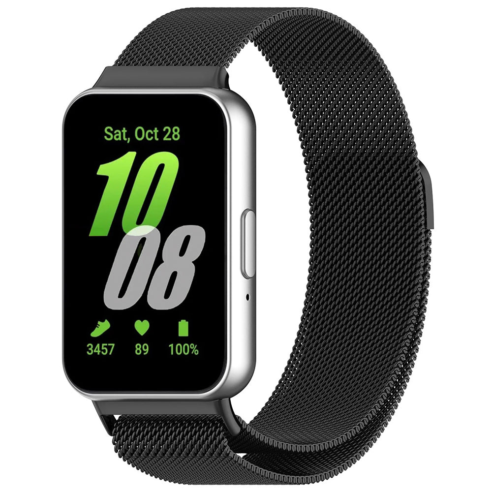 Λουράκι Techsuit W009 για Samsung Galaxy Fit3 R39M, Μαύρο
