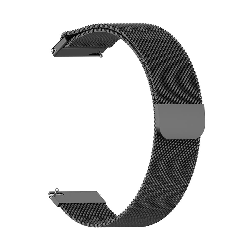 Techsuit W009 Strap for Samsung Galaxy Watch / Huawei Watch Series, 22mm, Black