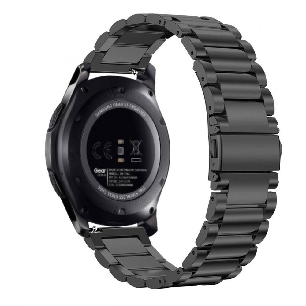 Λουράκι Techsuit W010 για Huawei Watch / Garmin Watch Series, 18mm, Ασημί