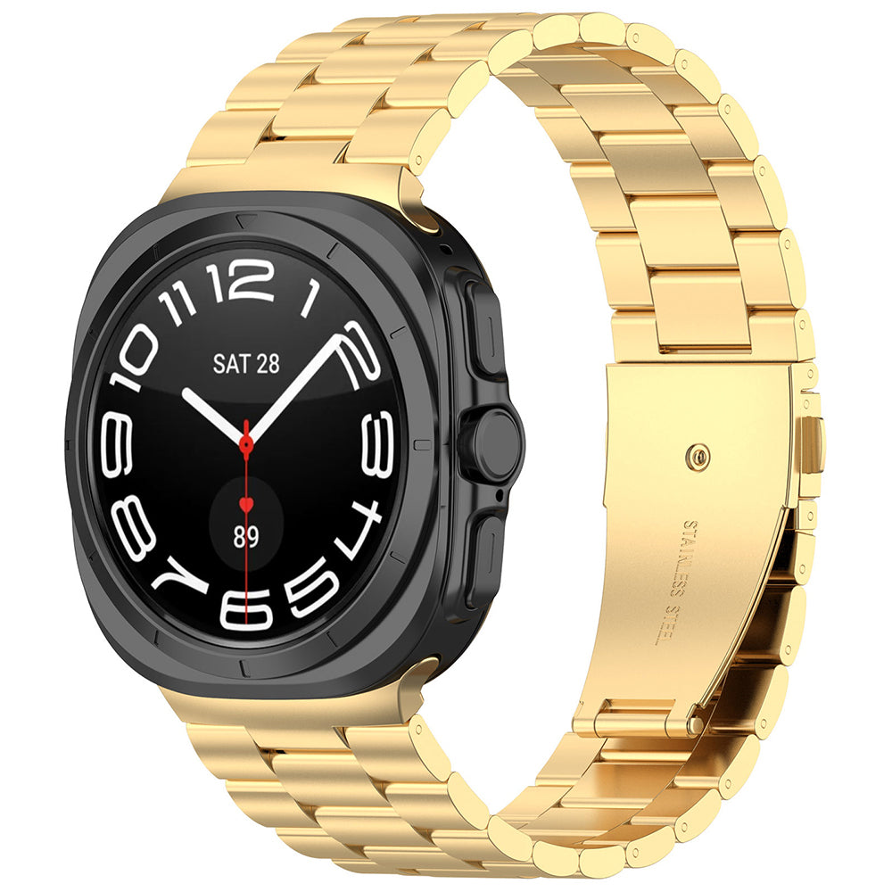 Λουράκι Techsuit W010 για Samsung Galaxy Watch Ultra, Χρυσό