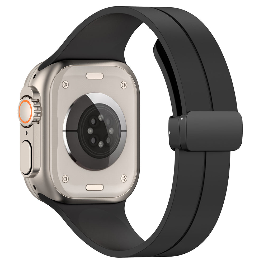 Λουράκι Techsuit W011 για Apple Watch 49mm / 46mm / 45mm / 44mm / 42mm Series, Μαύρο