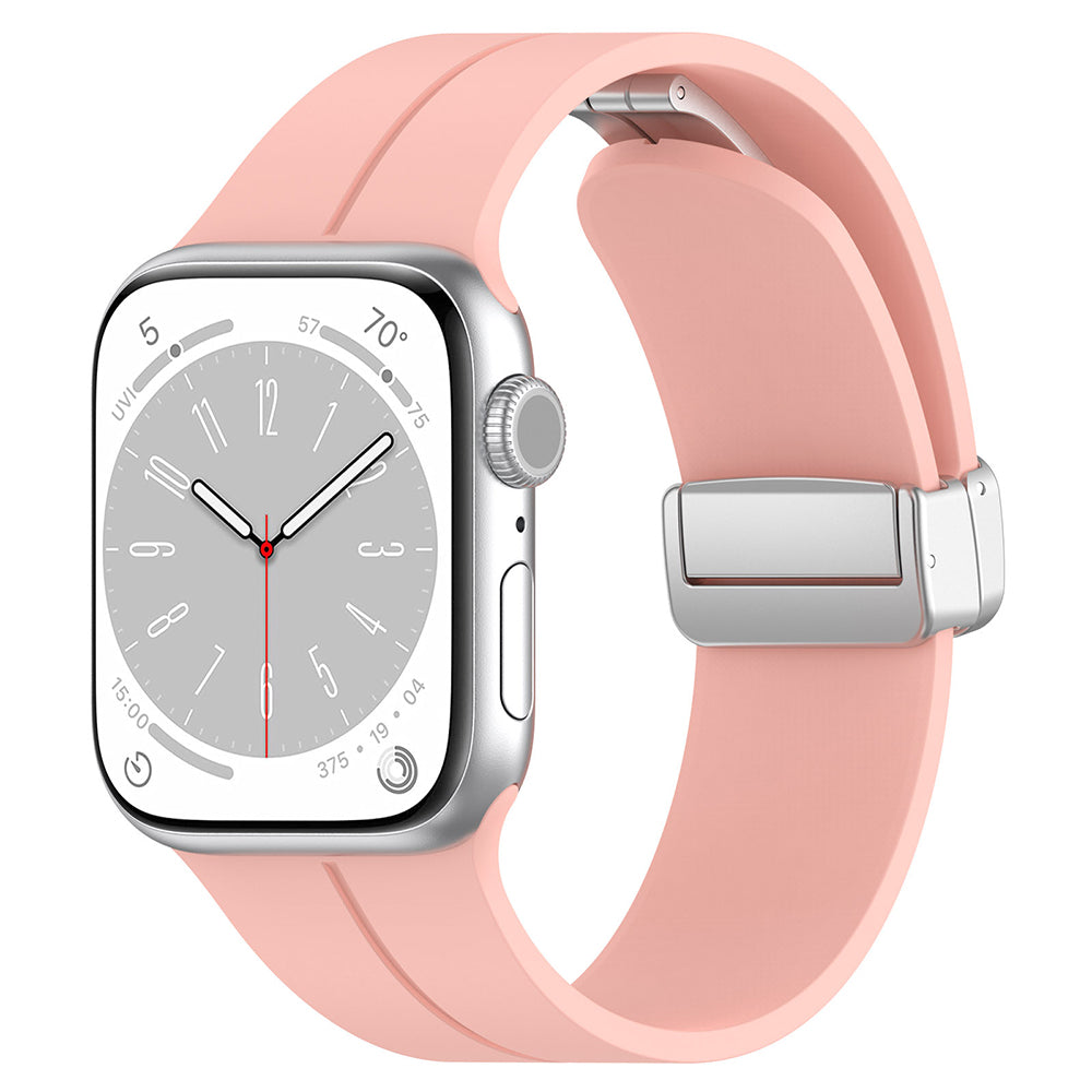 Λουράκι Techsuit W011 για Apple Watch 49mm / 46mm / 45mm / 44mm / 42mm Series, Ροζ