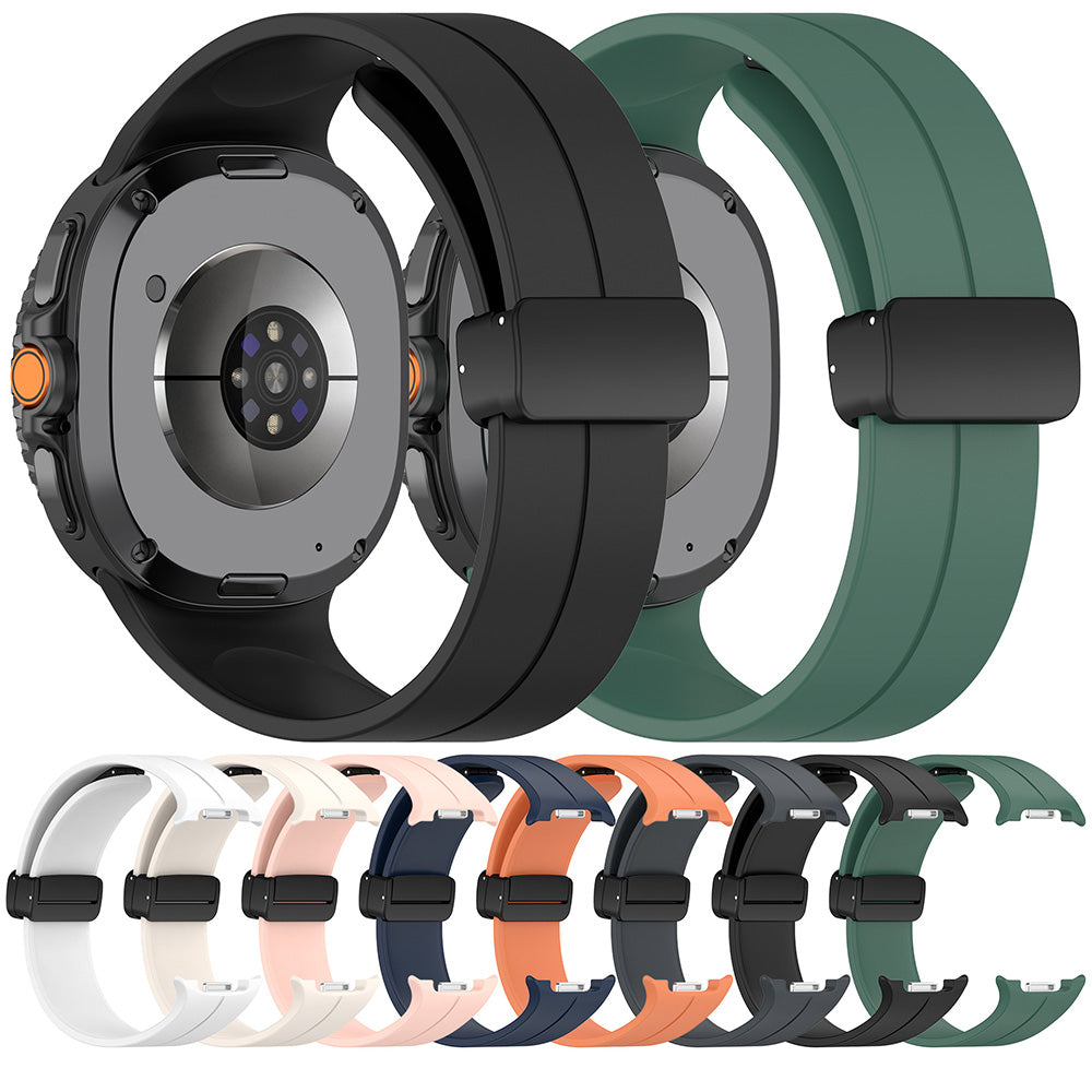 Λουράκι Techsuit W011 για Samsung Galaxy Watch 8 Classic / Watch8 44mm / Watch 8 40mm, Πορτοκαλί