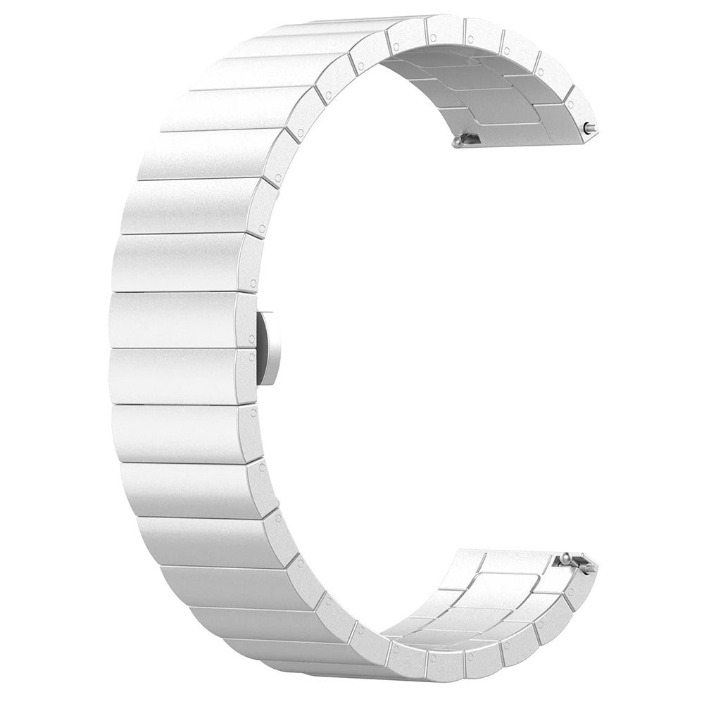 Λουράκι Techsuit W012 για Huawei Watch / Xiaomi Watch Series, 22mm, Ασημί