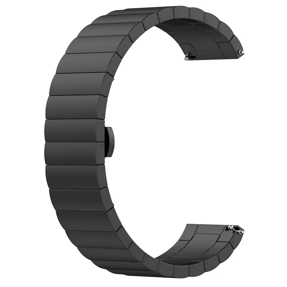 Λουράκι Techsuit W012 για Huawei Watch / Xiaomi Watch Series, 22mm, Μαύρο