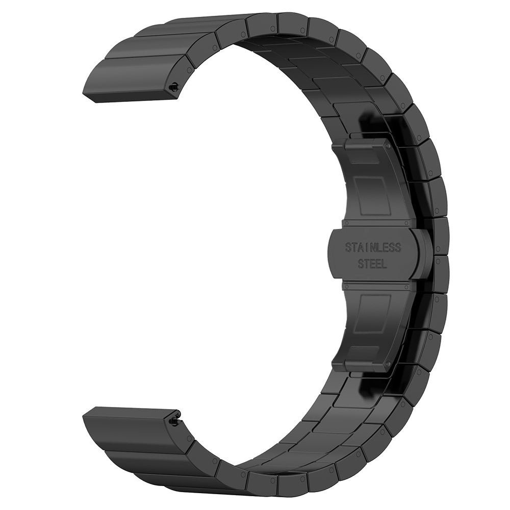 Λουράκι Techsuit W012 για Samsung Galaxy Watch / Huawei Watch Series, 20mm, Μαύρο