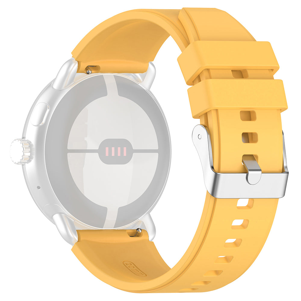 Λουράκι Techsuit W026 για Huawei Watch / Xiaomi Watch Series, 22mm, Κίτρινο