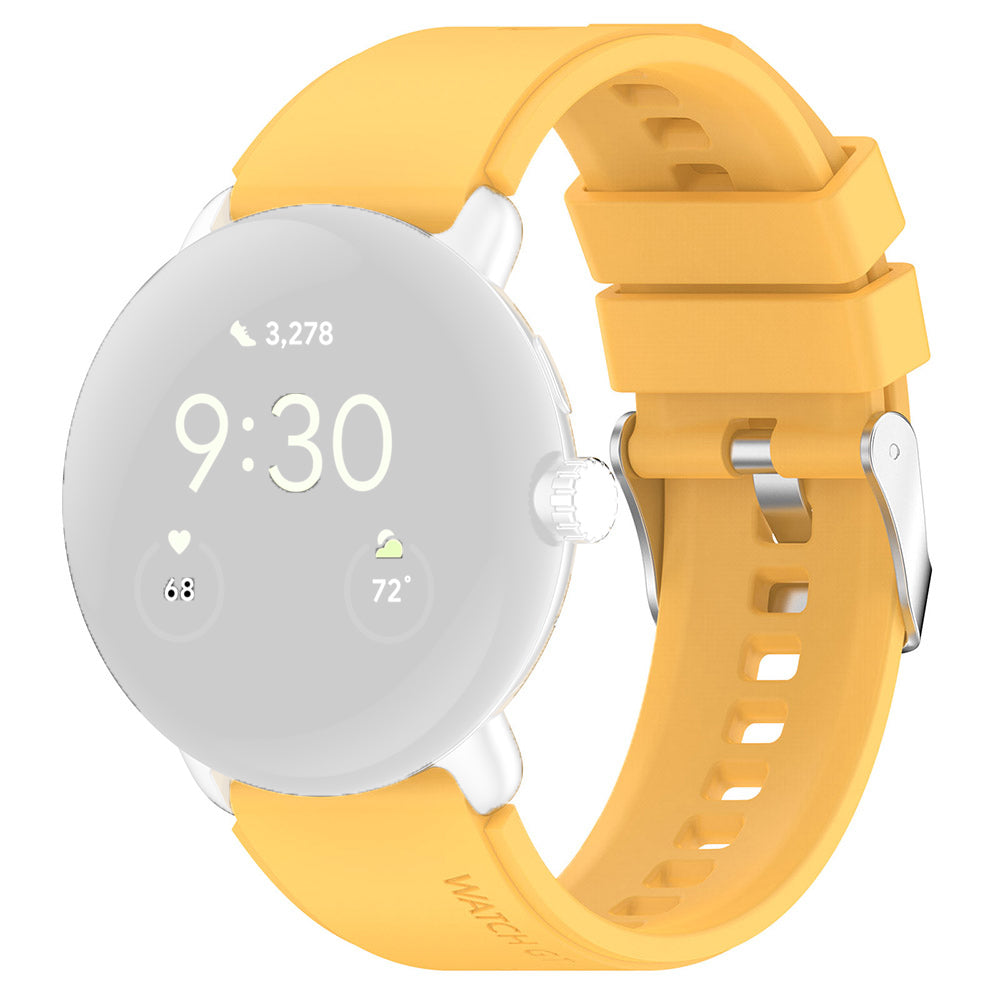 Λουράκι Techsuit W026 για Samsung Galaxy Watch / Huawei Watch Series, 20mm, Κίτρινο