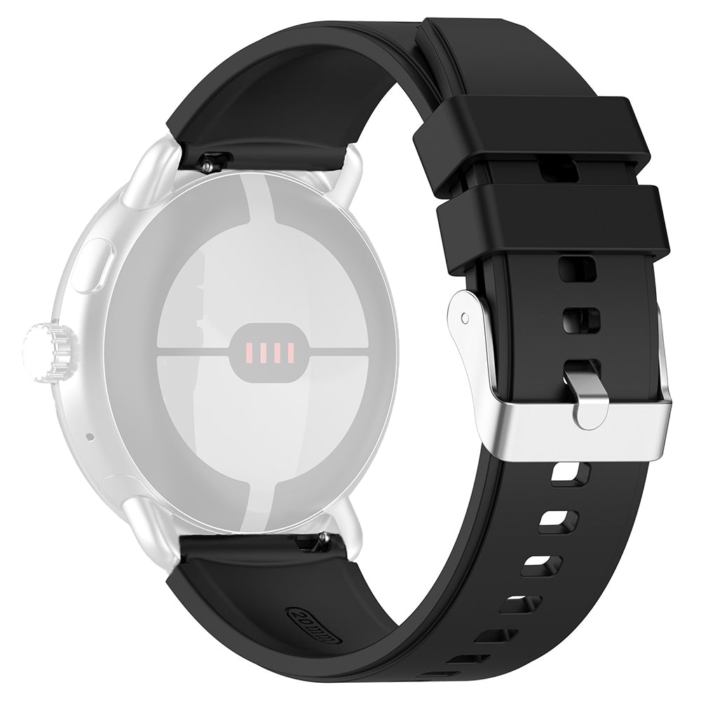 Λουράκι Techsuit W026 για Samsung Galaxy Watch / Huawei Watch Series, 20mm, Μαύρο