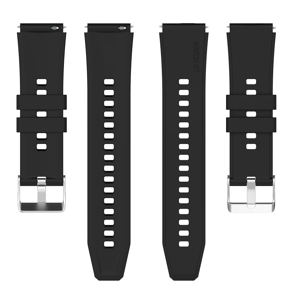 Λουράκι Techsuit W026 για Samsung Galaxy Watch / Huawei Watch Series, 20mm, Μαύρο