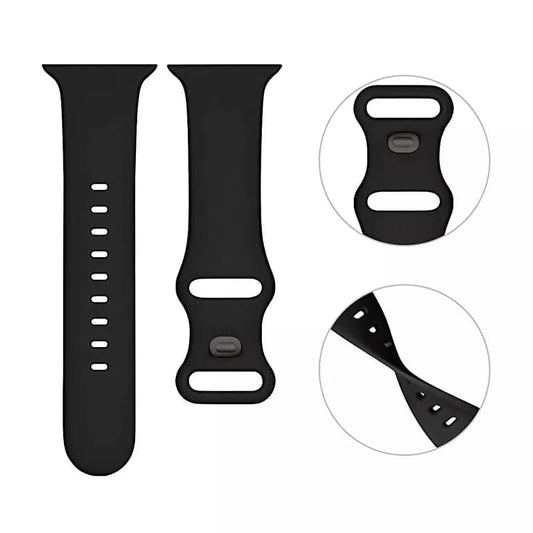 Λουράκι Techsuit W031 για Apple Watch 42mm / 41mm / 40mm / 38mm Series, Ανοιχτό Ροζ