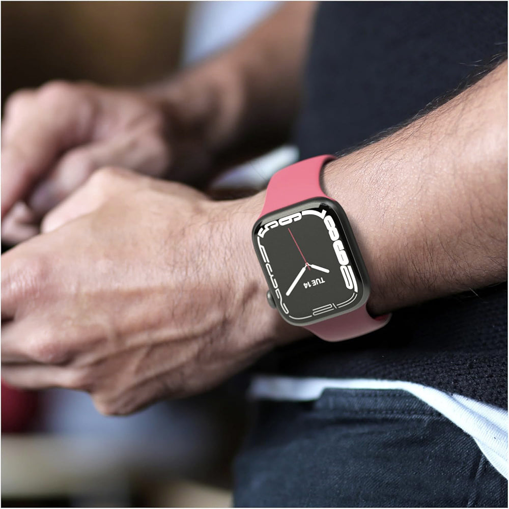Λουράκι Techsuit W031 για Apple Watch 42mm / 41mm / 40mm / 38mm Series, Ροζ