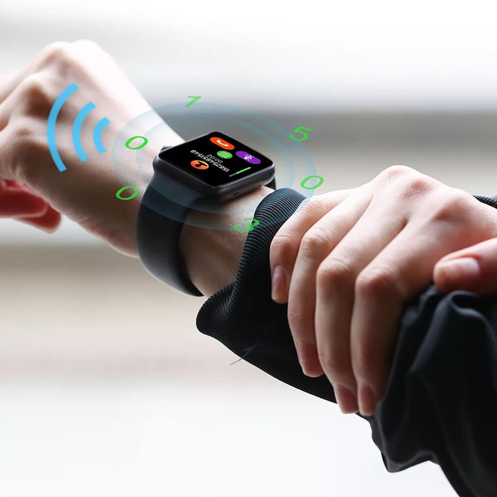 Λουράκι Techsuit W031 για Apple Watch 49mm / 46mm / 45mm / 44mm / 42mm Series, Μαύρο