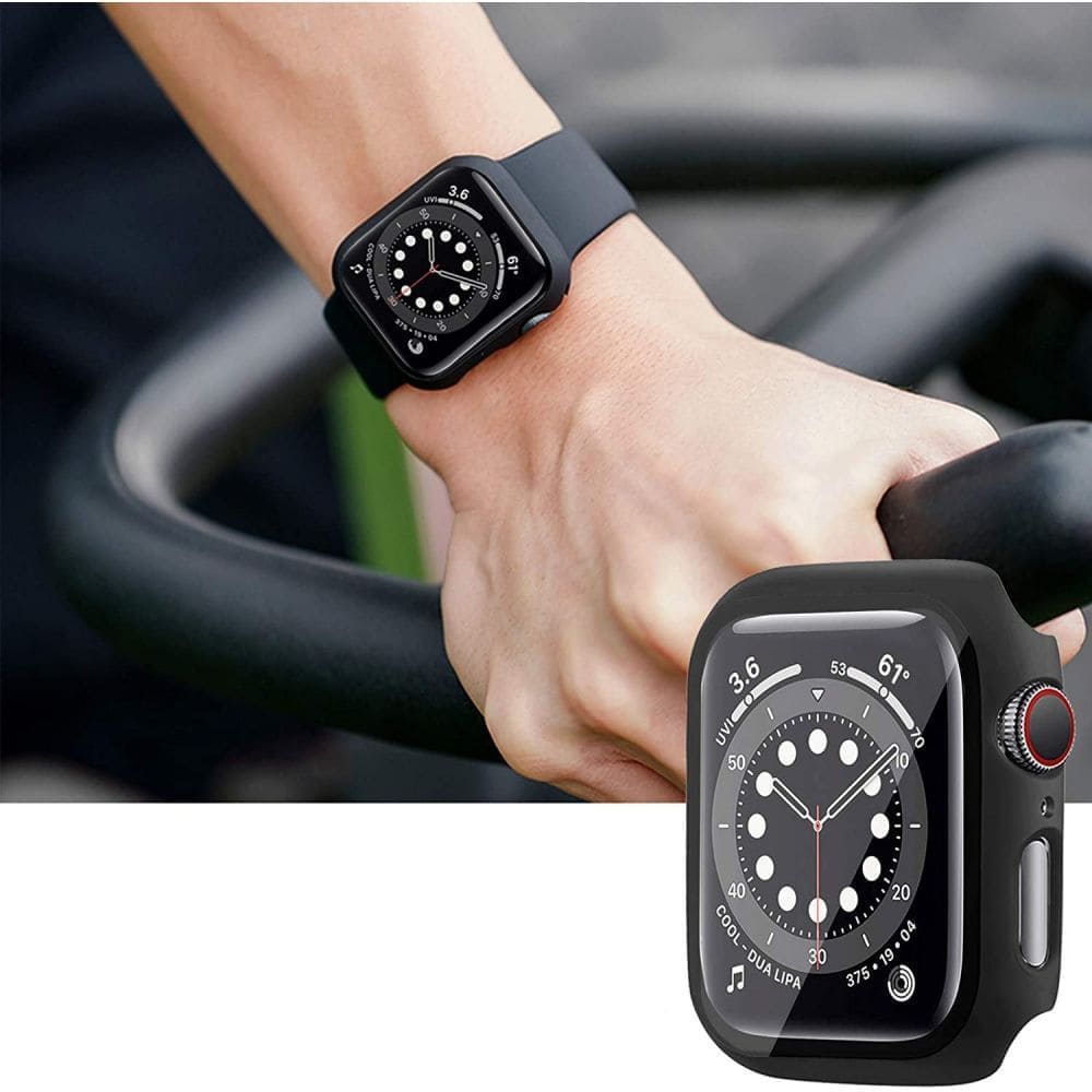 Λουράκι Techsuit W031 για Apple Watch 49mm / 46mm / 45mm / 44mm / 42mm Series, Μαύρο