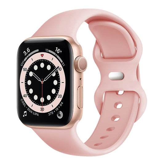 Λουράκι Techsuit W031 για Apple Watch 49mm / 46mm / 45mm / 44mm / 42mm Series, Ανοιχτό Ροζ
