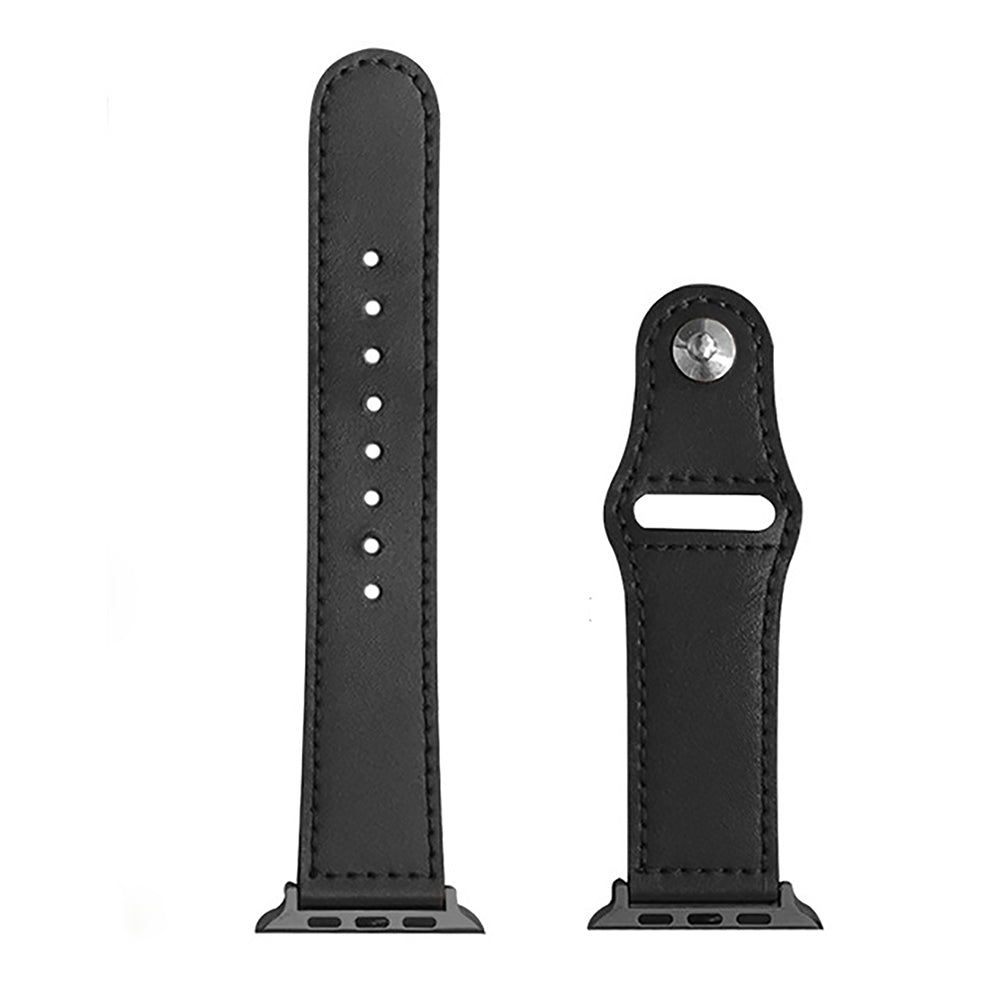 Λουράκι Techsuit W033 για Apple Watch 42mm / 41mm / 40mm / 38mm Series, Μαύρο