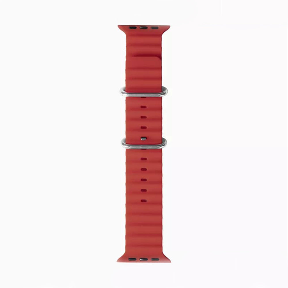Λουράκι Techsuit W038 για Apple Watch 49mm / 46mm / 45mm / 44mm / 42mm Series, Σκούρο Ροζ