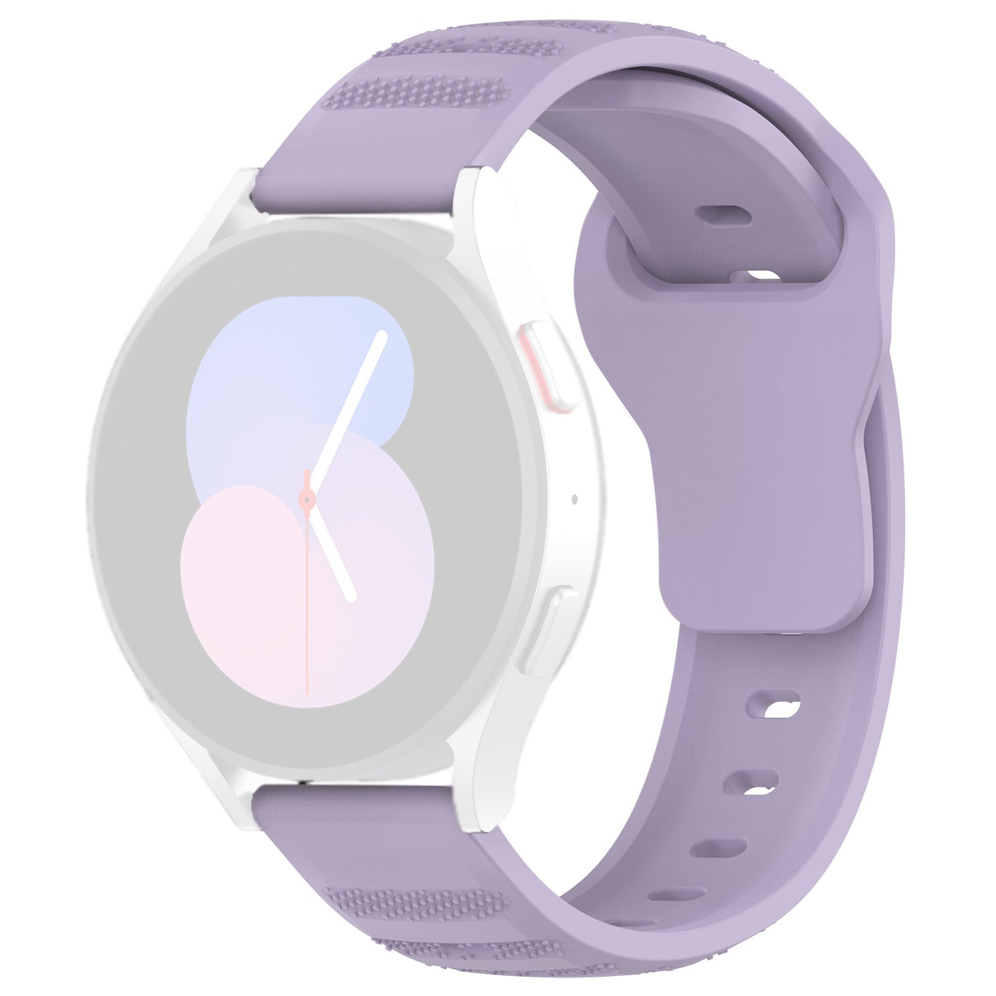 Λουράκι Techsuit W050 για Huawei Watch / Xiaomi Watch Series, 22mm, Μωβ