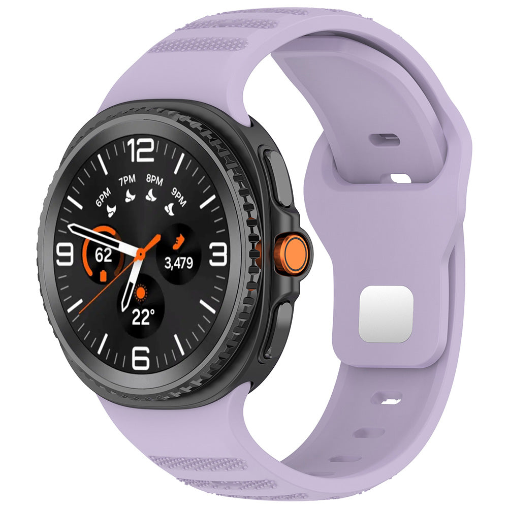 Λουράκι Techsuit W050 για Samsung Galaxy Watch 8 Classic / Watch8 44mm / Watch 8 40mm, Μωβ