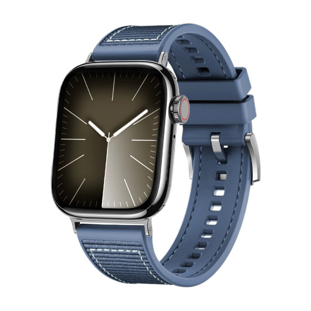 Λουράκι Techsuit W051 για Apple Watch 42mm / 41mm / 40mm / 38mm Series, Σκούρο Μπλε
