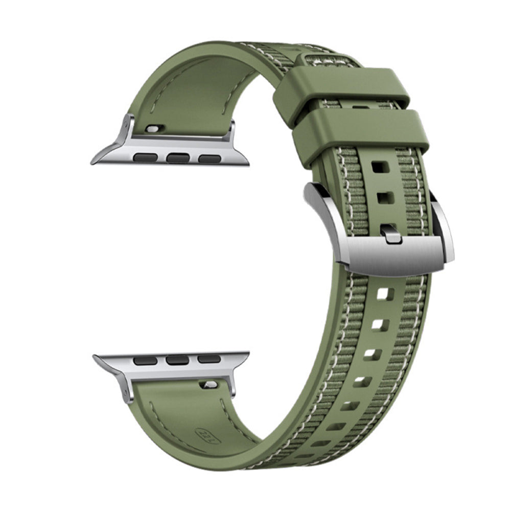 Λουράκι Techsuit W051 για Apple Watch 42mm / 41mm / 40mm / 38mm Series, Πράσινο