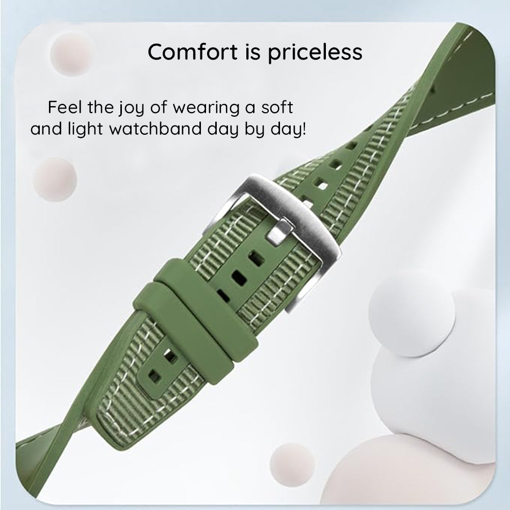 Λουράκι Techsuit W051 για Apple Watch 42mm / 41mm / 40mm / 38mm Series, Πράσινο