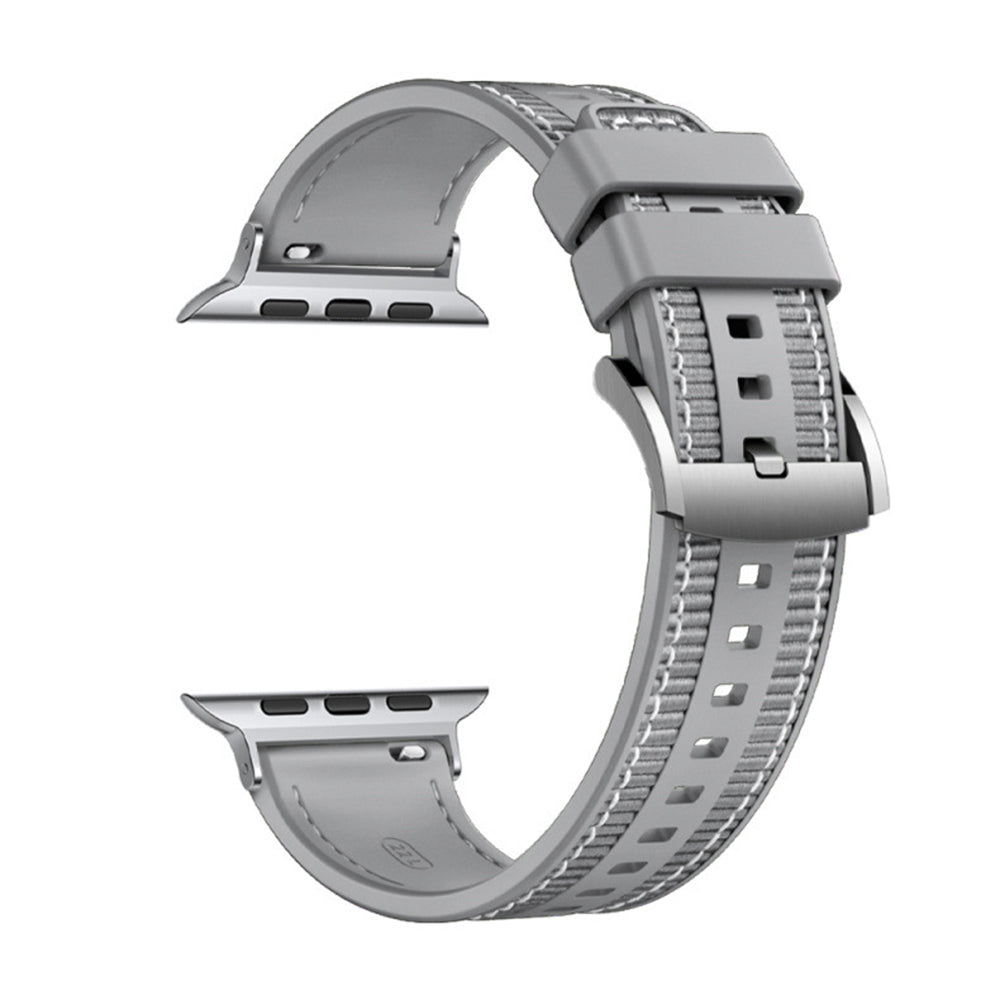 Λουράκι Techsuit W051 για Apple Watch 49mm / 46mm / 45mm / 44mm / 42mm Series, Γκρι