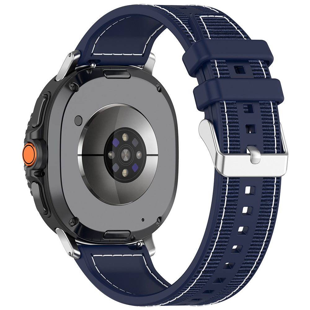 Λουράκι Techsuit W051 για Samsung Galaxy Watch8 / Watch8 Classic Series, Σκούρο Μπλε