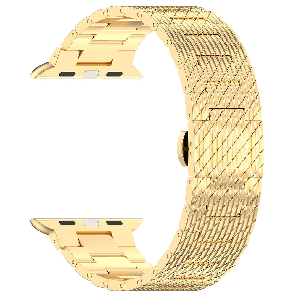 Λουράκι Techsuit W052 για Apple Watch 42mm / 41mm / 40mm / 38mm Series, Χρυσό