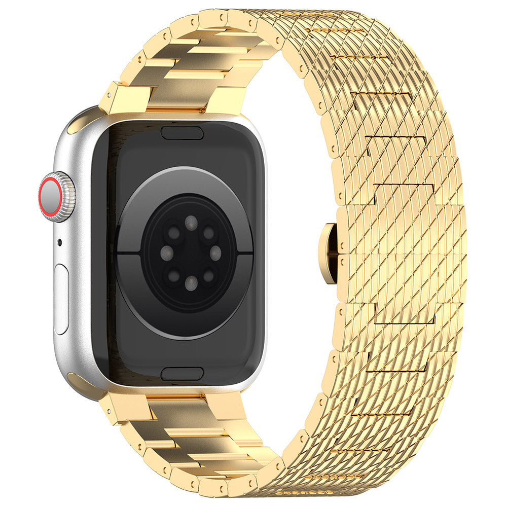 Λουράκι Techsuit W052 για Apple Watch 42mm / 41mm / 40mm / 38mm Series, Χρυσό