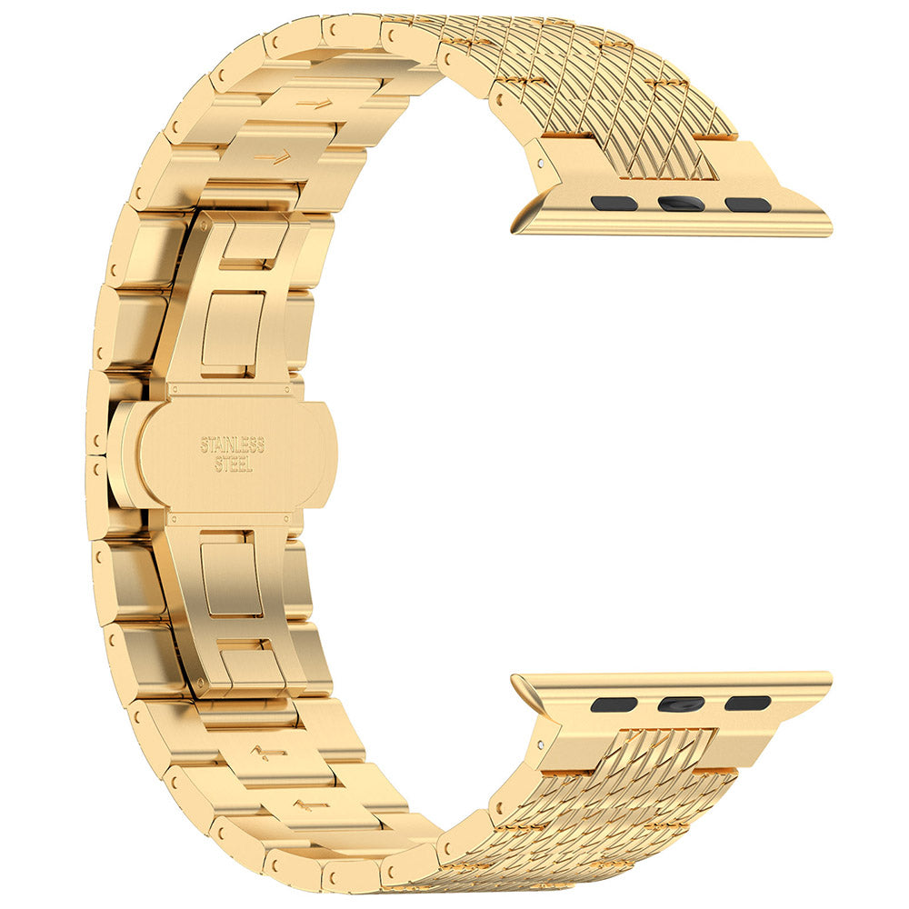 Λουράκι Techsuit W052 για Apple Watch 42mm / 41mm / 40mm / 38mm Series, Χρυσό