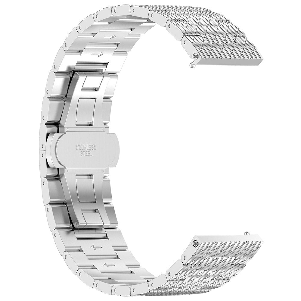 Λουράκι Techsuit W052 για Huawei Watch / Xiaomi Watch Series, 22mm, Ασημί