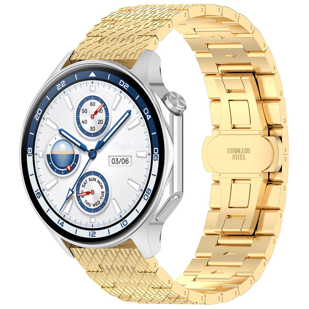 Λουράκι Techsuit W052 για Huawei Watch / Xiaomi Watch Series, 22mm, Χρυσό