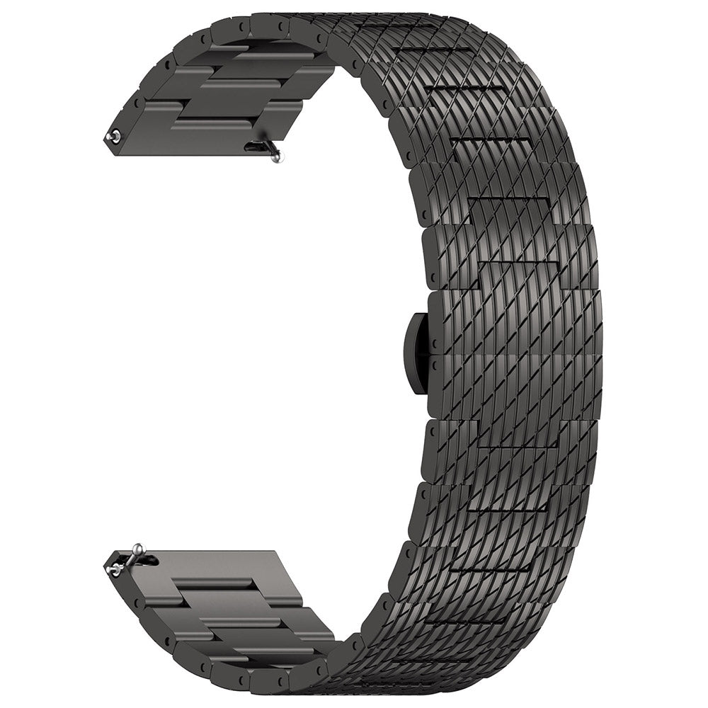 Λουράκι Techsuit W052 για Huawei Watch / Xiaomi Watch Series, 22mm, Μαύρο