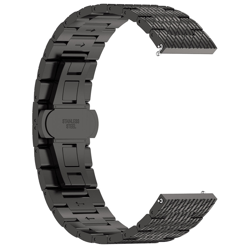 Λουράκι Techsuit W052 για Huawei Watch / Xiaomi Watch Series, 22mm, Μαύρο