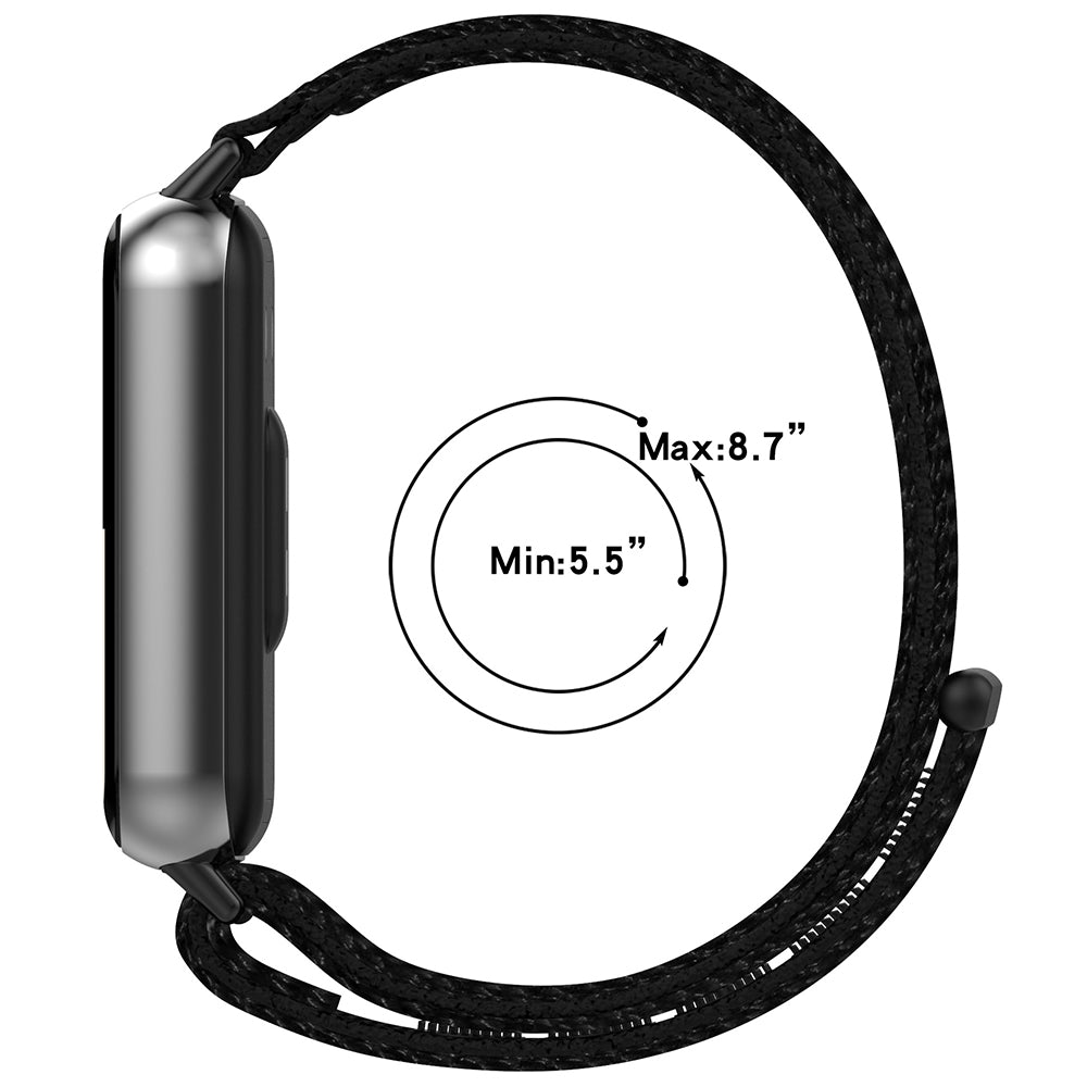 Λουράκι Techsuit W054 για Honor Band 11 / 11 Pro, Μαύρο
