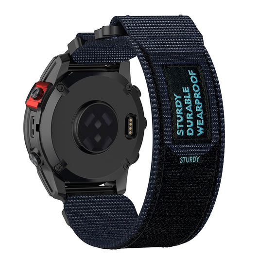 Λουράκι Techsuit W057 για Garmin Watch Fenix / Forerunner Series, 22mm, Μπλε Ναυτικό